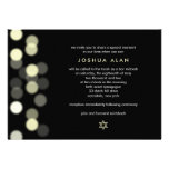Strålkastarepub/bat mitzvah inbjudan