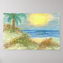 Strand Sunset_sm Print