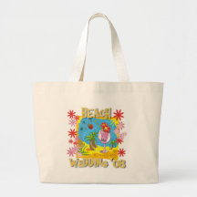 Strandbröllop '08 tote bags