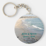 Strandbrud & brudgum Keychain Nyckel Ringar