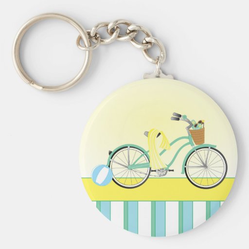 Strandcykel Nyckel Ring