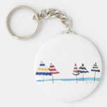 Strandparaplyer Keychain Nyckel Ringar