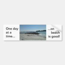 Strandplats Bildekal