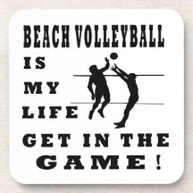 Strandvolleyboll är mitt liv underlägg