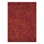 stripes18 RÖDBRUNA BURGUNDY ROSTAR BINDER MED REP  Anpassade Inbjudan