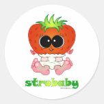 Strobaby Rund Klistermärke