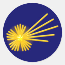 Stroh Stern Komet straw star comet Sticker