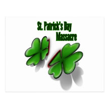 Sts Patrick dagmassaker Vykort