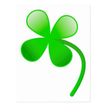 Sts Patrick dagShamrock Vykort