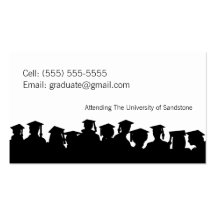 Studenten 2013 skräddarsy känt kort visitkort