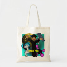 Studenten tackar dig tote bag