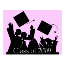 Studenteninbjudan klassificerar av 2009 vykort