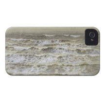 Studien av vinkar (grå färg & bruntet tvättar, gou Case-Mate iPhone 4 case