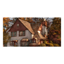 Stuga - Westfield, NJ - familjstuga Skräddarsydda Fotokort