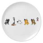 Stupad soldat (Cutie och valper sörjer), Dinner Plates