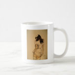 Stygg sjuksköterska kaffe koppar