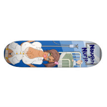 Stygg sjuksköterskaSkateboard