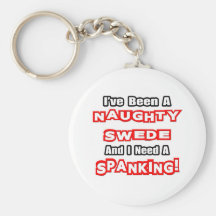 Styggt svensk… behov en Spanking Nyckelring