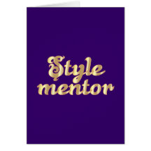 style mentor karte