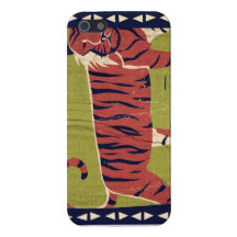 Stylized tiger