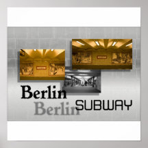 Subway Plakat