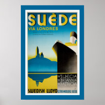 Suede via Londres Print