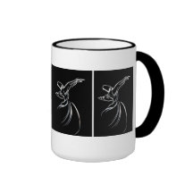 Sufi virvla kaffe koppar