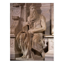 Summarisk beskrivning Michelangelo Buonarroti: Mos Vykort