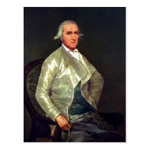 Summariska Beskrivning Retrato de Francisco Bayeu  Vykort