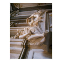 Summariska Michelangelo "s Sagrestia Nuova i locke Vykort