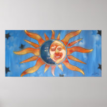 SUN & MOON PRINT