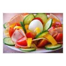 Sund Veganfrukost Fotografiskt Tryck