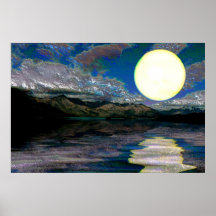 Sunset-landscape-Ver.2 Affischer