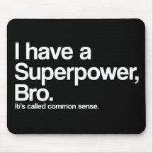 Sunt förnuftSuperpower Musmattor