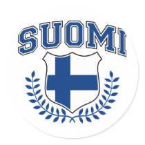Suomi Klistermärke