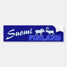 Suomi Finland bildekal