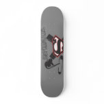 Supergirl svart säkerhetsnålar skateboard decks