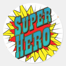SuperHero Klistermärken