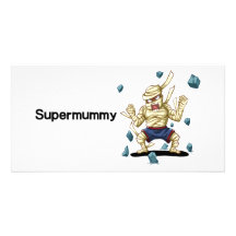 Supermummy Anpassingsbara Fotokort