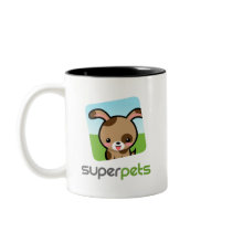 SuperPets rånar den officiella valpen Mugg