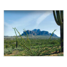 Supersition Mtns Arizona Vykort