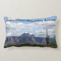 Superstitionsberg Arizona Prydnadskudde