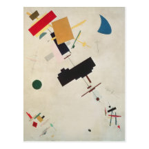 Suprematist sammansättning No.56, 1936 Vykort