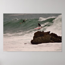 Surfa Rockpile, Laguna strand Print