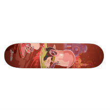 surfa till New York Skate Board Deck