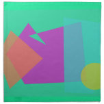 Surrounded by Green Napkin