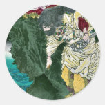 Susanoo ingen mikoto vid Taiso, Yoshitoshi Ukiyoe Klistermärken