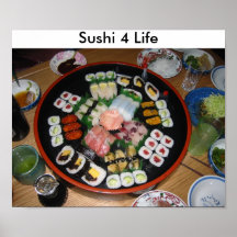 Sushi 4 Life Plakatdrucke