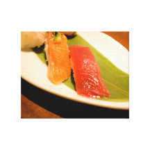Sushi japansk cuisine canvastryck