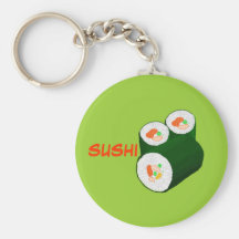 Sushikeychain Nyckel Ringar